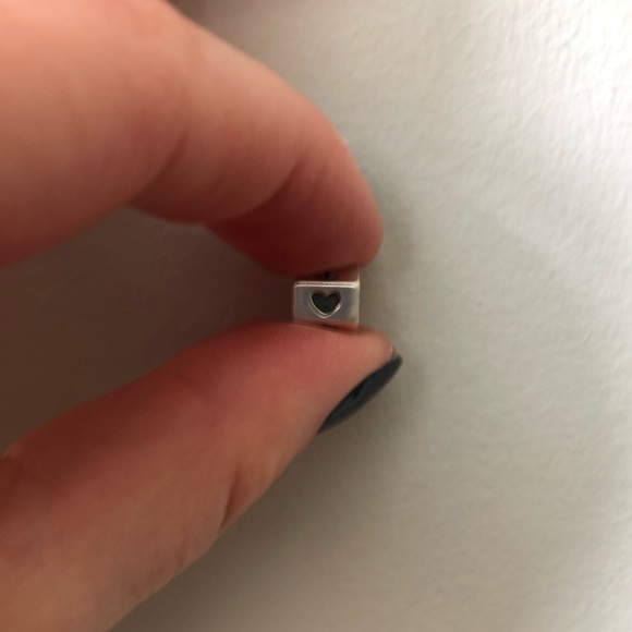 Authentic sterling silver 925- faith, hope, love-pandora charm - Picture 3 of 5